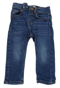 Tmavomodré skinny rifle River Island