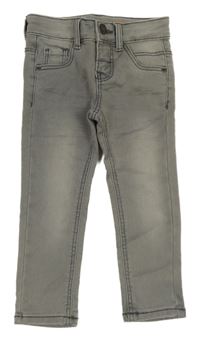 Sivé skinny rifle Hema