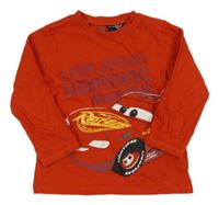 Červené triko s Cars 