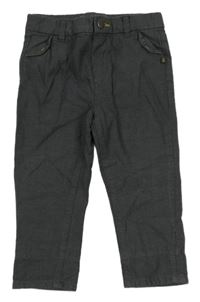 Sivé chino nohavice Obaibi