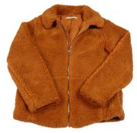 Hrdzavá huňatá bunda George