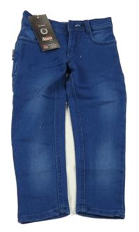 Nové - Modré skinny rifle