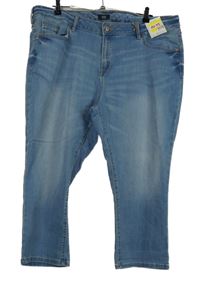 Nové - Dámské světlemodré crop rifle F&F