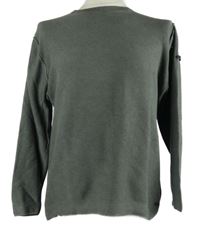 Pánsky khaki sveter Engbers