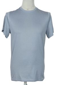 Pánske sivé vzorované bežecké tričko H&M