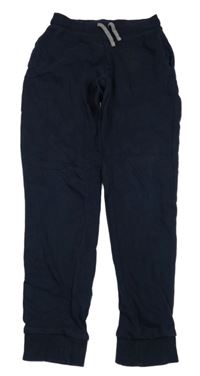 Tmavomodré tepláky Kiabi