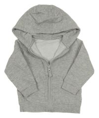 Svetlosivá prepínaci mikina a kapucňou Matalan