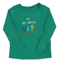 Zelené tričko s nápisom George