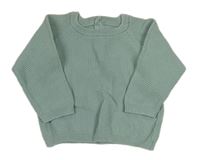 Zelenošedý vzorovaný sveter Matalan