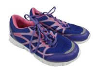 Tmavomodro-fialovo-růžové botasky Crane vel.34