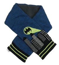 Modro-černá melírovaná šála - Batman