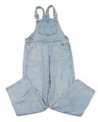 Světlemodré laclové rifle s prošoupáním H&M