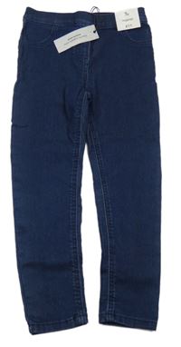 Nové - Tmavomodré džegíny TU