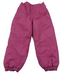 Růžové šusťákové oteplovačky Zebralino