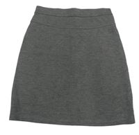 Sivá púzdrová sukňa Next