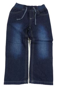 Tmavomodré podšité rifle Lupilu