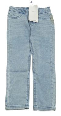 Nové - Světlemodré džegíny M&S