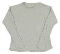 Sivé melírované tričko George