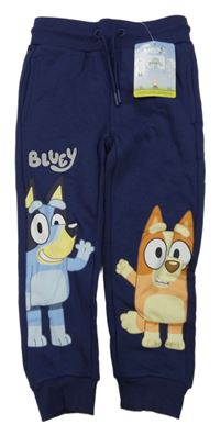 Nové - Tmavomodré tepláky s Bluey 