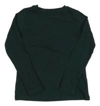 Tmavozelené tričko H&M