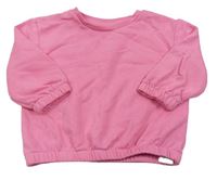Ružová oversize mikina zn. PRIMARK