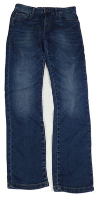 Tmavomodré straight teplákové rifle C&A