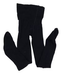 Tmavomodré pančuchy