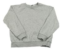 Sivá melírovaná mikina H&M