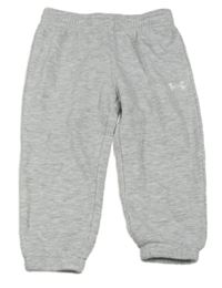Světlešedé melírované tepláky s logem Under Armour
