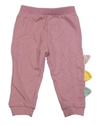 Starorůžové tepláky s ostny Orsolino