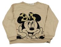 Béžová mikina s Minnie zn. H&M