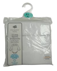 Nové - 3x bílé body Primark