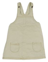 Krémové rifľové na traké šaty Zeeman