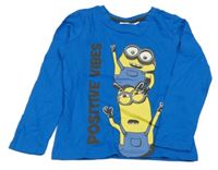 Modré triko s Mimoni