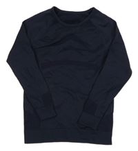 Tmavomodré spodné funkčné tričko Crivit