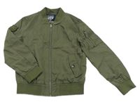 Khaki šusťáková jarní bomber C&A