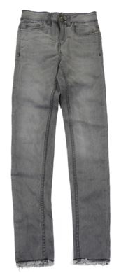 Sivé skinny high waist rifle Y.F.K.