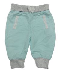 Světlemodro-šedé lehké tepláky s krajkou Ergee