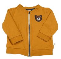 Okrová prepínaci mikina s medvěďom Liegelind