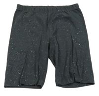 Tmavosivé trblietavé kraťasy Yigga