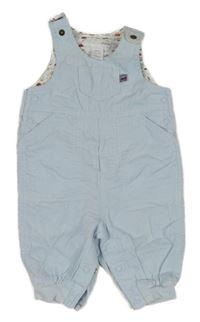 Světlemodré podšité laclové manšestráky H&M