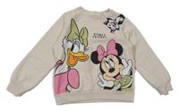 Smetanová mikina s Minnie a Daisy H&M