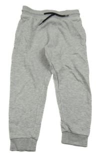 Svetlosivé melírované tepláky George