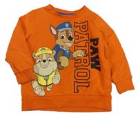 Oranžová mikina - Tlapková Patrola Nickelodeon