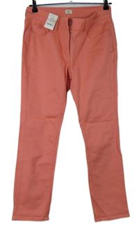 Nové - Dámske lososové skinny rifle F&F