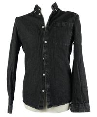 Pánská černá riflová košile Review 