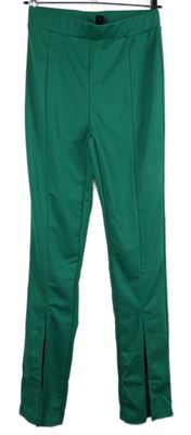 Dámské zelené tregíny s rozparky Shein 