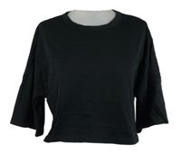 Dámské černé crop triko Primark 