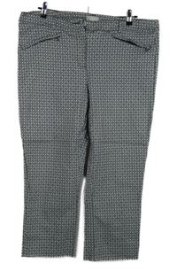 Dámské černo-bílé vzorované capri kalhoty C&A