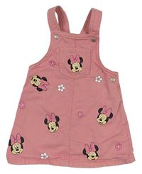 Ružové rifľové na traké šaty s Minnie zn. Disney